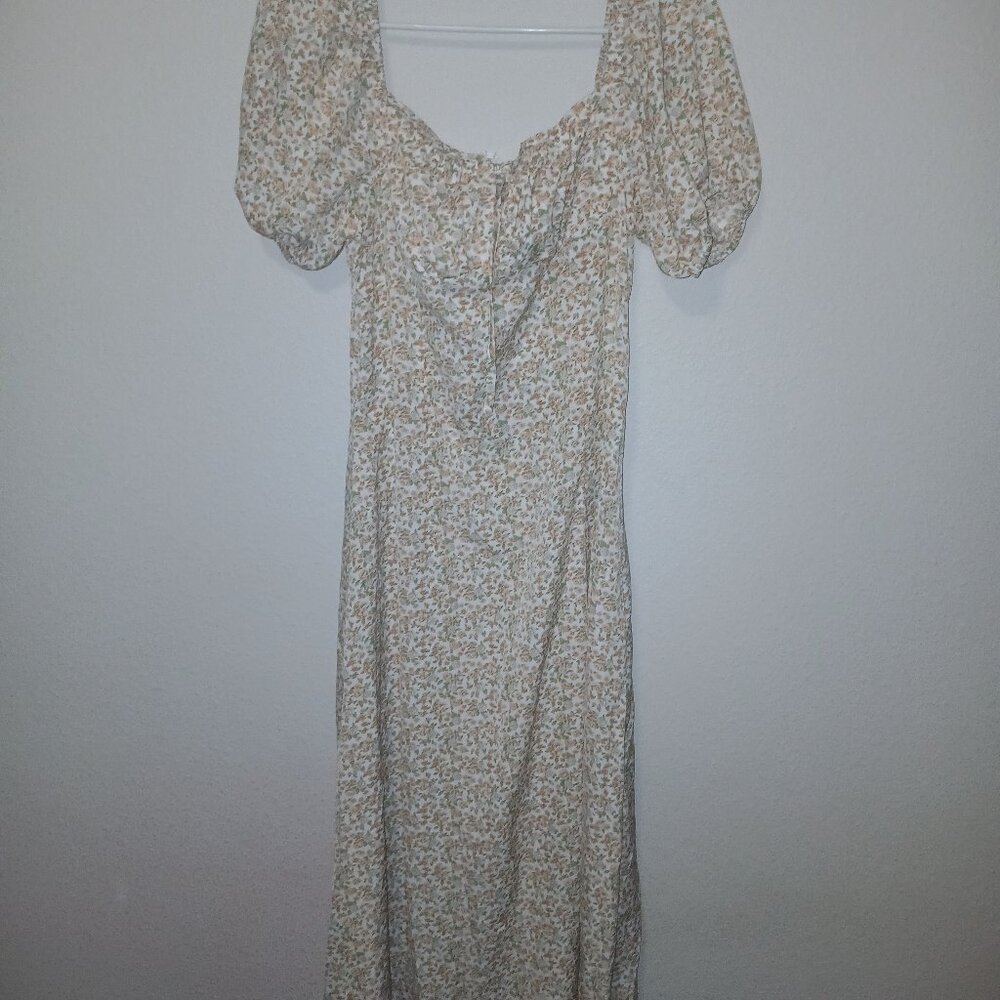 Cute floral milk maid dress